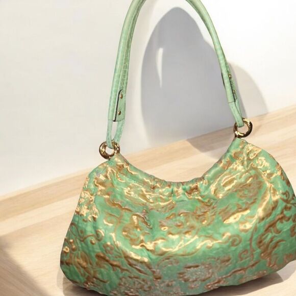 KATE SPADE SPRING 2005 BROCADE BAG BUNDLE - Picture 2 of 16